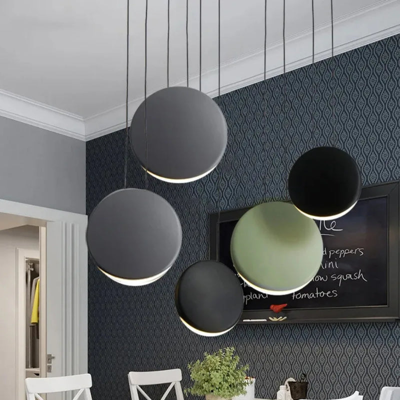 Axyaa Scandinavian Chandelier Pendant Lamp for Dining Room Coffee Shop Bar Kitchen Island