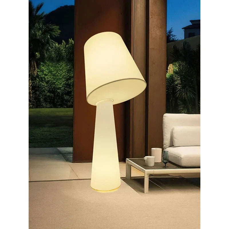 Axyaa Nordic Style Fabric Floor Lamp