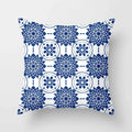 Axyaa Blue Mandala Pattern Pillow Case 45*45cm