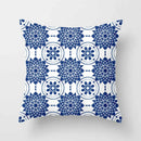 Axyaa Blue Mandala Pattern Pillow Case 45*45cm