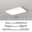 Axyaa Modern LED Ceiling Lamp 5 Colors for Living Room Bedroom Lighting