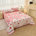 Axyaa Panda Print Milk Velvet Queen Size Blanket - Soft & Warm Flannel Sofa Throw