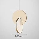 Axyaa Modern Round LED Pendant Lights for Home Decoration