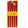 Axyaa Stainless Steel Alloy Chopsticks Set for Asian Cooking and Dining