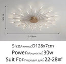 Axyaa Sunflower Chandelier LED Ceiling Light for Home Illumination