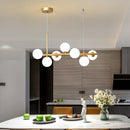 Axyaa LED Ceiling Chandelier: Modern Kitchen Island Pendant Lamp for Home Decor
