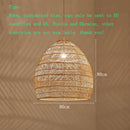 Axyaa Weave Pendant Lamp - Nordic Style Chandelier for Home Indoor Lighting