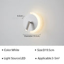 Axyaa Bedside Wall Lamp USB with Switch for Bedroom Study Study Reading