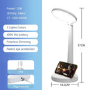 Axyaa 4000mAh Folding Table Lamp with Touch Dimmable LED Light