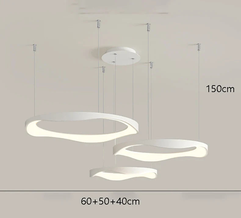 Axyaa Salon Chandelier Dining Room Pendant Light Fixture, Indoor Ceiling Lamps