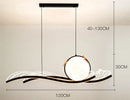 Axyaa Modern Chandelier Pendant Light for Dining Room & Ceiling - Indoor Lighting