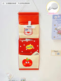Axyaa Cartoon Wall Storage Organizer - 6 Pockets