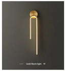 Axyaa Frosted Flute Glass Wall Sconce Vanity Light for Bathroom Bedroom Hallway