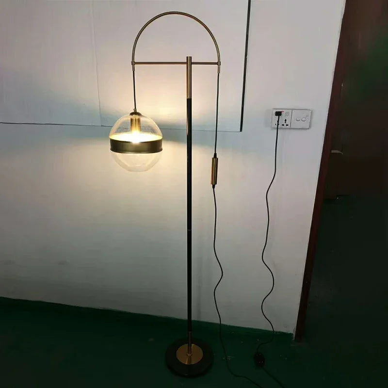 Axyaa Nordic LED Floor Lamp Family Living Room Decor Standing Light