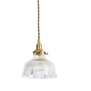 Axyaa Glass LED Pendant Lamp: Nordic Modern Home Indoor Lighting, Copper Hanglamp