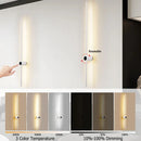 Axyaa 360° Rotatable Dimmable LED Wall Lights with Touch Screen Control