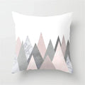 Axyaa Glitter Geometric Pineapple Pillow Covers - 45X45cm