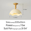 Axyaa Milky White Eggshell Pendant Light, Creative Simplicity for Living Room, Bedroom, Bar