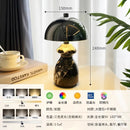 Axyaa Marble Table Lamp with USB Charging - Decorative Desk Light