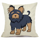 Axyaa Pet Dog Pattern Cushion Cover - 45X45cm