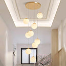 Axyaa Modern Pendant Light Chandelier LED Ceiling Lamp Indoor Decorative Dining Room Lighting