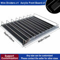 Axyaa Beverage Roller Bottle Shelf Dispenser - Width 720mm