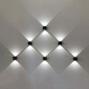 Axyaa Outdoor Waterproof Wall Lamp, Up/Down Light for Garden, Porch, Terrace, Hallway, Balcony