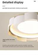 Axyaa Nordic LED Ceiling Light: Modern Round Lamps for Home Indoor Decor