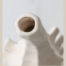 Axyaa Ceramic Geometry Vase - Modern Handcrafted Home Decor Accessory