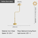 Axyaa Nordic Green Floor Lamp | Modern LED Standing Light for Home Decor