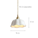 Nordic Glass Pendant Light by Axyaa - Modern LED Hanging Lamp Fixture