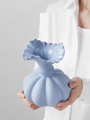 Axyaa Ceramic Luxury Vase, Living Room Dining Table Flower Arrangement Ornament, Hydroponic Vase
