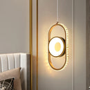 Axyaa Crystal Frame LED Pendant Light - Stylish Minimalist Lighting for Home