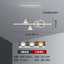 Axyaa Luxe Modern Chandelier for Dining Room, Bar & Kitchen Island