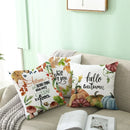 Autumn Maple Leaf Cushion Cover - Axyaa Home Decor Pillows