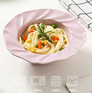 Axyaa Ceramic Hat Bowl Set for Pasta, Soup, Dessert, and Fruit Salad