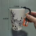 Axyaa Cartoon Ceramics Mug: Cute Coffee Milk Tea Cup Drinkware Gift