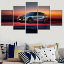 Cadillac Lyriq-V 2025 Canvas Wall Art by Axyaa - 5 Piece Poster Painting Set