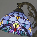 Axyaa Colorful Glass Art Tiffany Wall Lamp - Aesthetic Room Decor