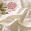 Axyaa Full Size Washed Cotton Duvet Cover Set with Sheets & Pillowcases