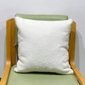 Axyaa Winter Soft Teddy Faux Fur Cushion Cover, Plush Throw Pillow Nordic Style