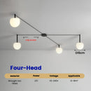 Axyaa Nordic Designer Ceiling Light for Bedroom, Study, and Café