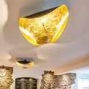 Axyaa Flying Shuttle Hat LED Ceiling Light: Nordic Minimalist Chandelier for Home and Hospitality