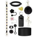 Axyaa Cup 30oz 40oz Tumbler Accessories Set: Handle, Strap, Straw, Toppers, Keychain, Charms, Silicone Boot