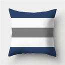Axyaa Blue Decorative Pillowcase for Home and Office Use