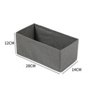 Axyaa Fabric Underwear Storage Box for Closet Organization and Storage - Socks, Underwear, Ties