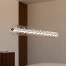 Axyaa LED Pendant Chandelier: Stylish Indoor Ceiling Lighting for Living Room Decor