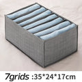 Axyaa Denim Storage Box Drawer Organizer System for Closet Clothing Cabinet