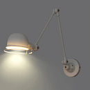 Axyaa Nordic Retro Adjustable Long Arm Wall Lamp Creative Indoor Bedroom Luminaria