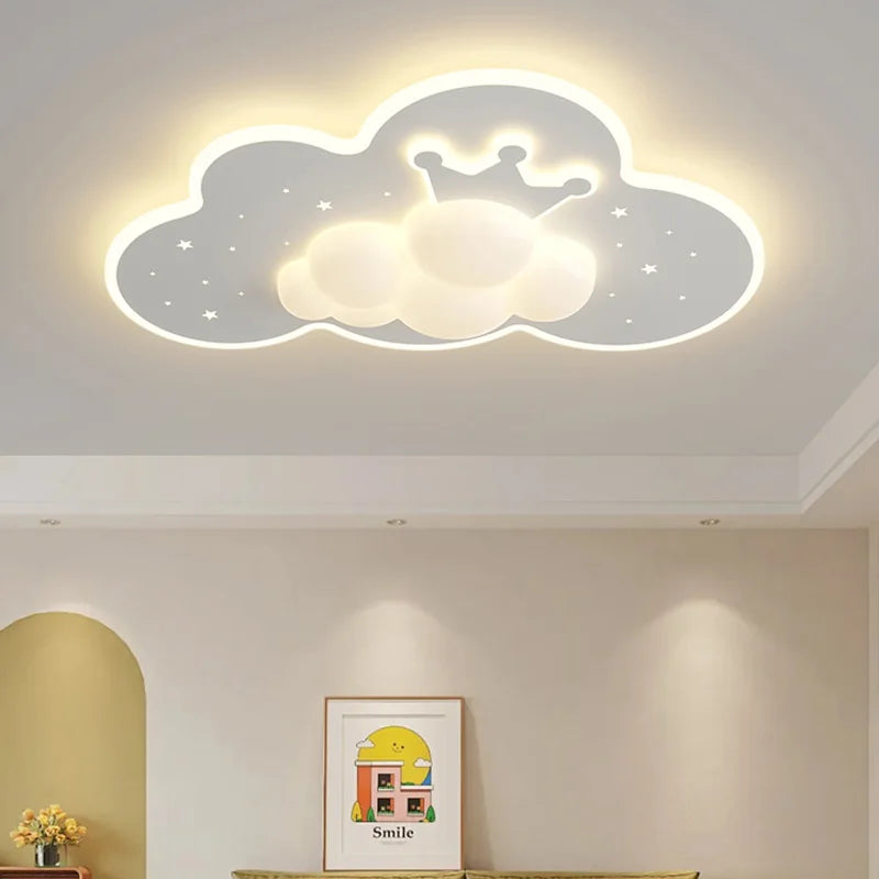 Axyaa Bubble LED Ceiling Light - Bedroom Decor Chandelier for Girl's Room